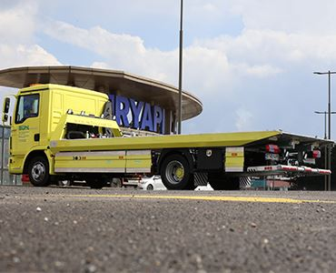 Abschleppwagen Mit Schiebebühne